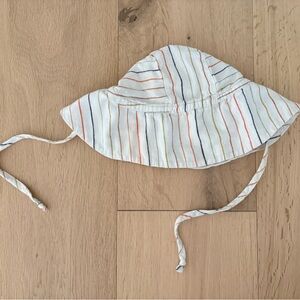 Briar Baby Striped Baby Sun Hat